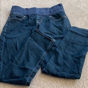 Gap maternity skinny jeans